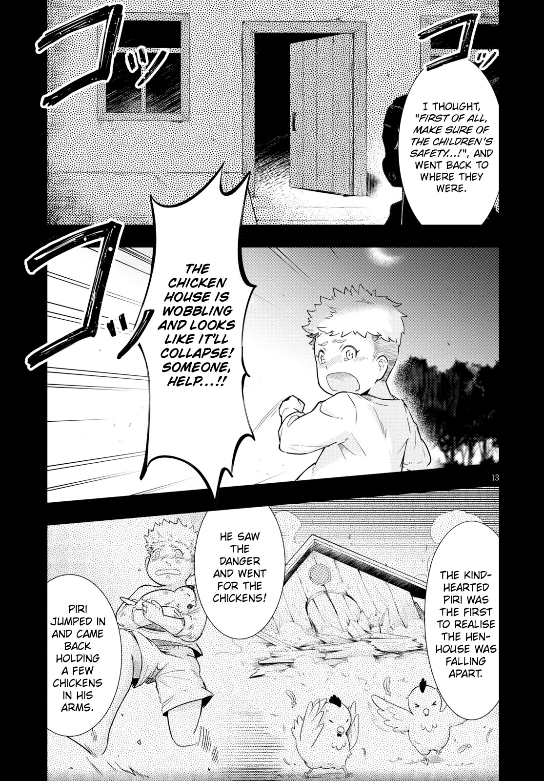 Kenshi o Mezashite Nyūgaku Shitanoni Mahō Tekisei 9999 Nandesukedo!? Chapter 26 page 13 - Chapter 26: The orphange is in trouble again!?