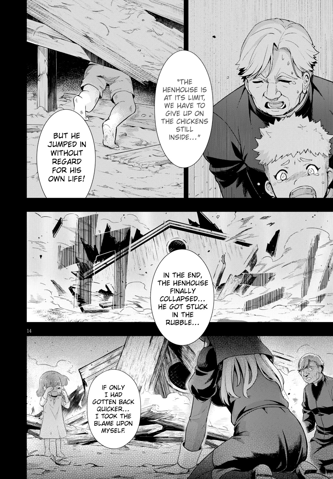 Kenshi o Mezashite Nyūgaku Shitanoni Mahō Tekisei 9999 Nandesukedo!? Chapter 26 page 14 - Chapter 26: The orphange is in trouble again!?