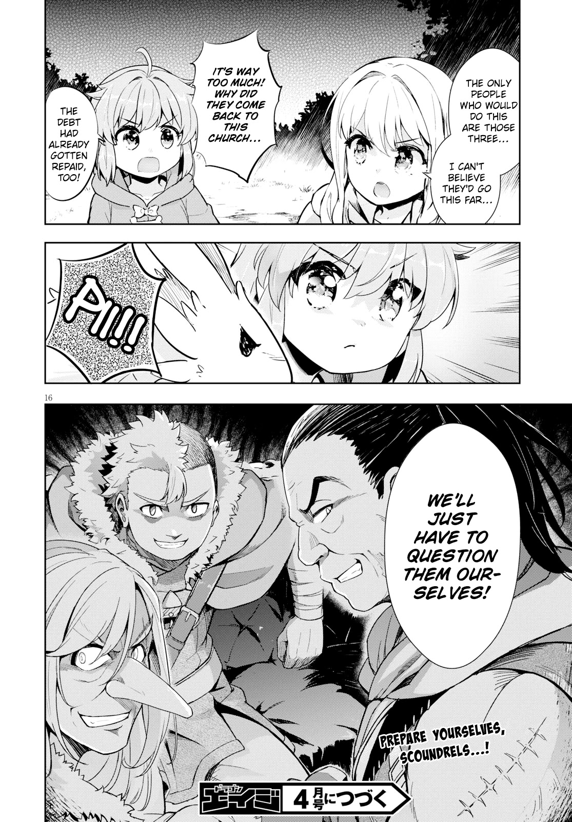 Kenshi o Mezashite Nyūgaku Shitanoni Mahō Tekisei 9999 Nandesukedo!? Chapter 26 page 16 - Chapter 26: The orphange is in trouble again!?