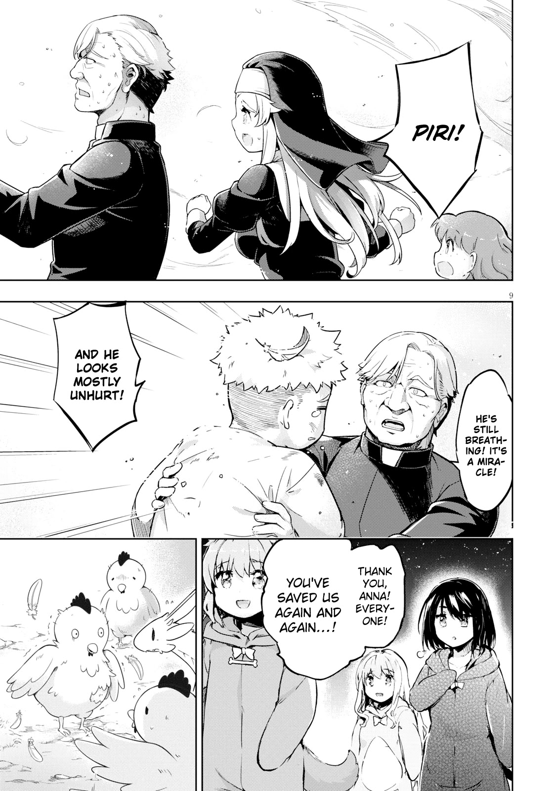 Kenshi o Mezashite Nyūgaku Shitanoni Mahō Tekisei 9999 Nandesukedo!? Chapter 26 page 9 - Chapter 26: The orphange is in trouble again!?