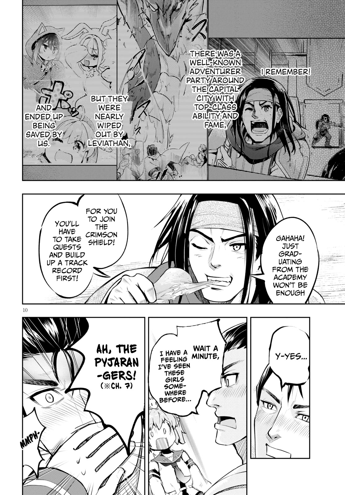 Kenshi o Mezashite Nyūgaku Shitanoni Mahō Tekisei 9999 Nandesukedo!? Chapter 27 page 10 - Chapter 27: Going to a place only adults can go to!