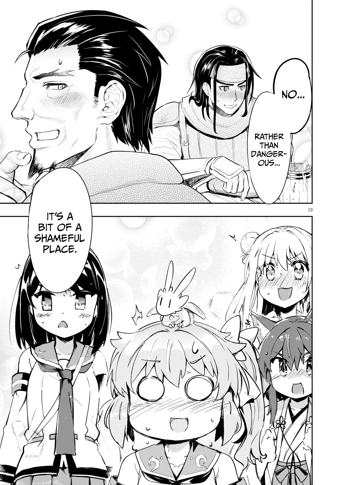 Kenshi o Mezashite Nyūgaku Shitanoni Mahō Tekisei 9999 Nandesukedo!? Chapter 27 page 19 - Chapter 27: Going to a place only adults can go to!