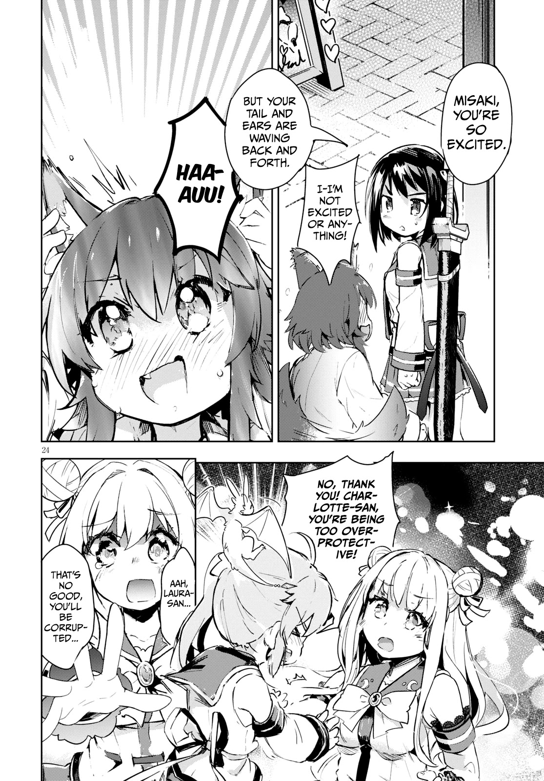 Kenshi o Mezashite Nyūgaku Shitanoni Mahō Tekisei 9999 Nandesukedo!? Chapter 27 page 23 - Chapter 27: Going to a place only adults can go to!