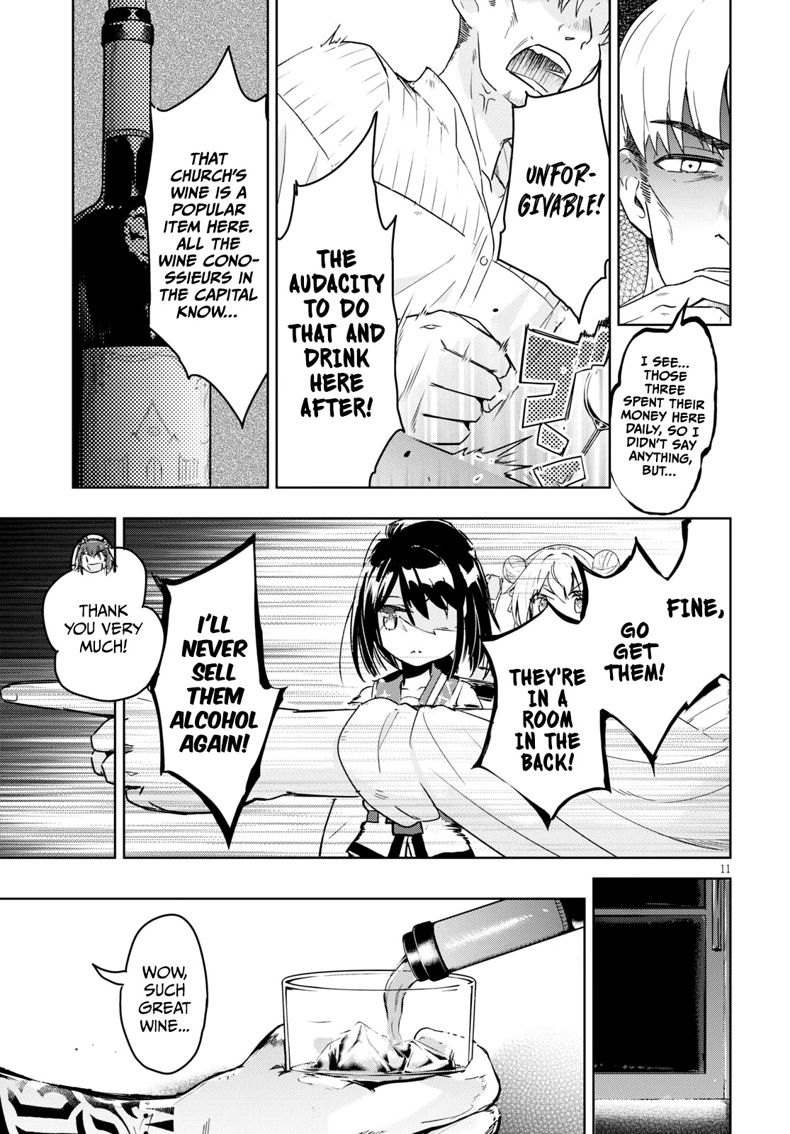 Kenshi o Mezashite Nyūgaku Shitanoni Mahō Tekisei 9999 Nandesukedo!? Chapter 28 page 11 - Chapter 28: Time for judgement!