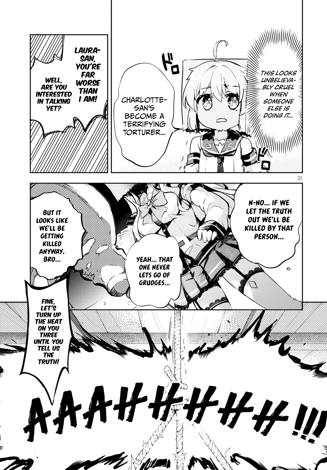 Kenshi o Mezashite Nyūgaku Shitanoni Mahō Tekisei 9999 Nandesukedo!? Chapter 28 page 21 - Chapter 28: Time for judgement!