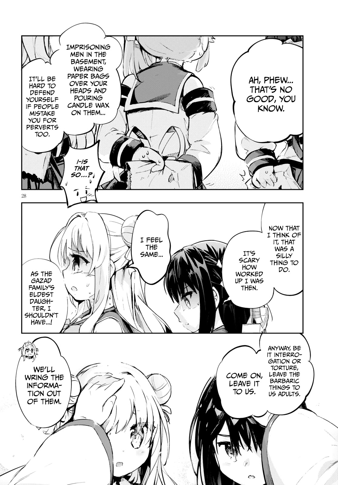 Kenshi o Mezashite Nyūgaku Shitanoni Mahō Tekisei 9999 Nandesukedo!? Chapter 28 page 28 - Chapter 28: Time for judgement!