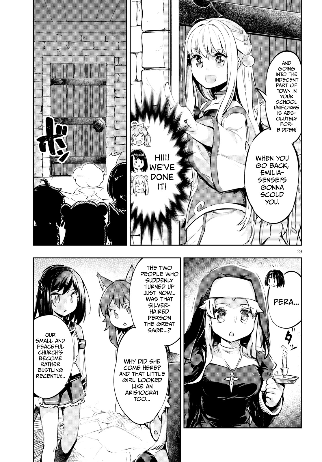 Kenshi o Mezashite Nyūgaku Shitanoni Mahō Tekisei 9999 Nandesukedo!? Chapter 28 page 29 - Chapter 28: Time for judgement!