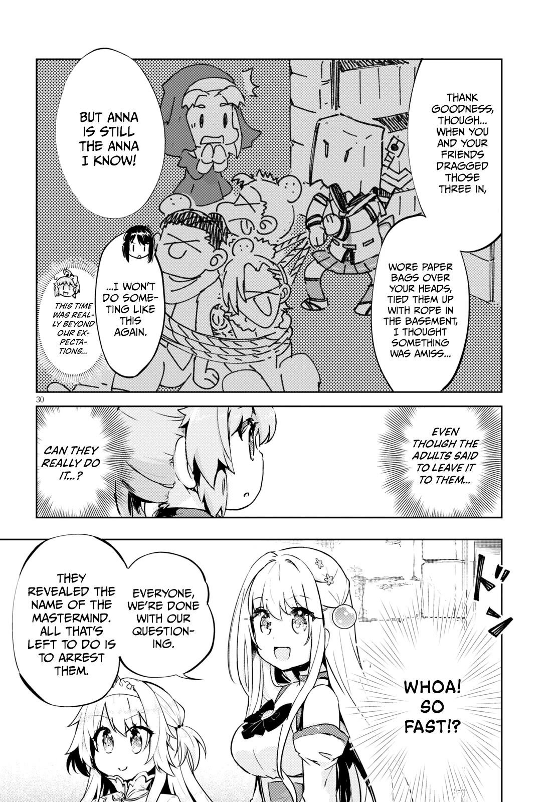 Kenshi o Mezashite Nyūgaku Shitanoni Mahō Tekisei 9999 Nandesukedo!? Chapter 28 page 30 - Chapter 28: Time for judgement!
