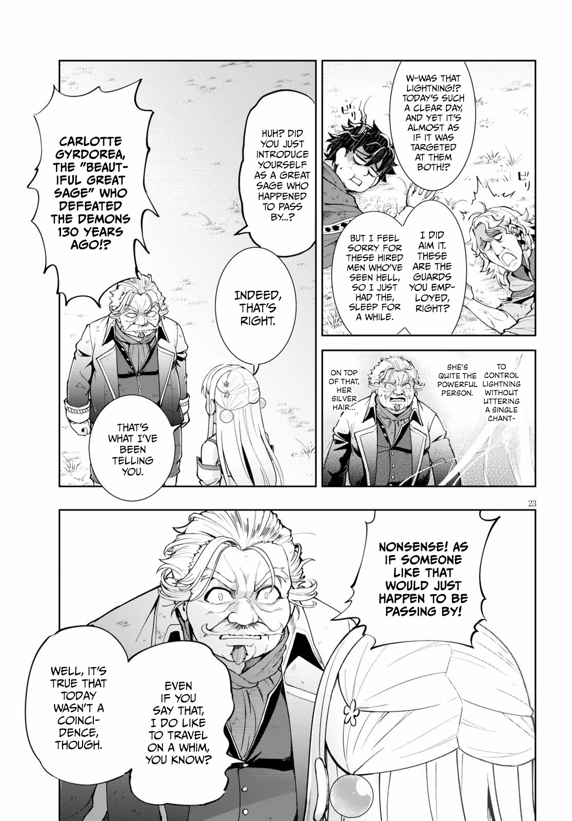 Kenshi o Mezashite Nyūgaku Shitanoni Mahō Tekisei 9999 Nandesukedo!? Chapter 29 page 23 - Chapter 29: Arresting the mastermind!