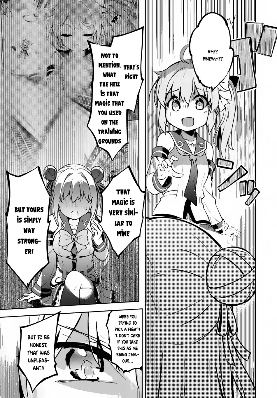 Kenshi o Mezashite Nyūgaku Shitanoni Mahō Tekisei 9999 Nandesukedo!? Chapter 3 page 10 - Chapter 3