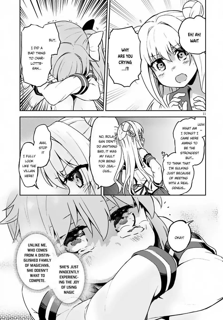 Kenshi o Mezashite Nyūgaku Shitanoni Mahō Tekisei 9999 Nandesukedo!? Chapter 3 page 12 - Chapter 3