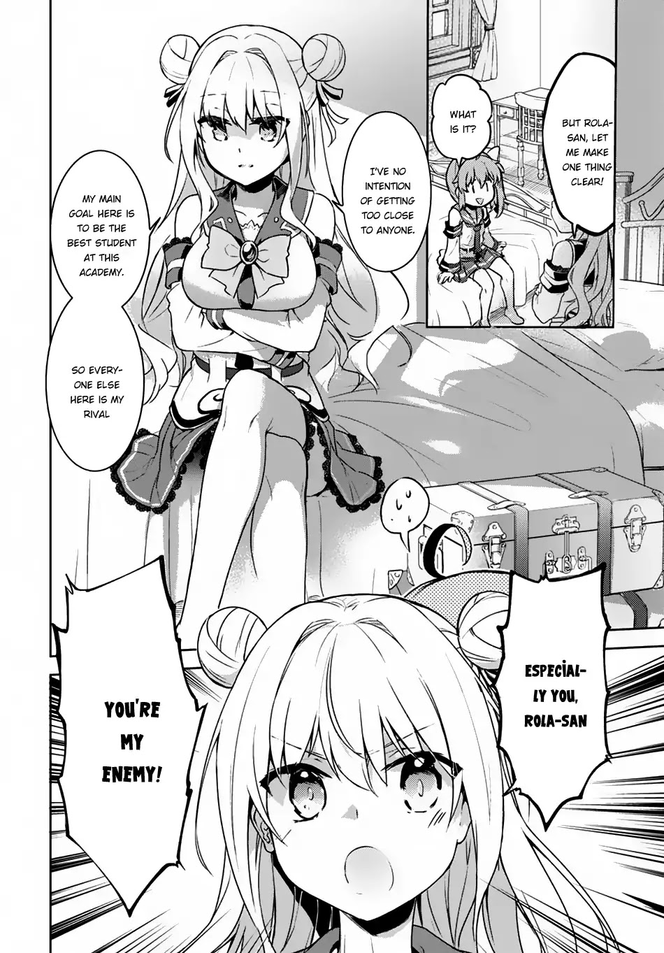 Kenshi o Mezashite Nyūgaku Shitanoni Mahō Tekisei 9999 Nandesukedo!? Chapter 3 page 9 - Chapter 3