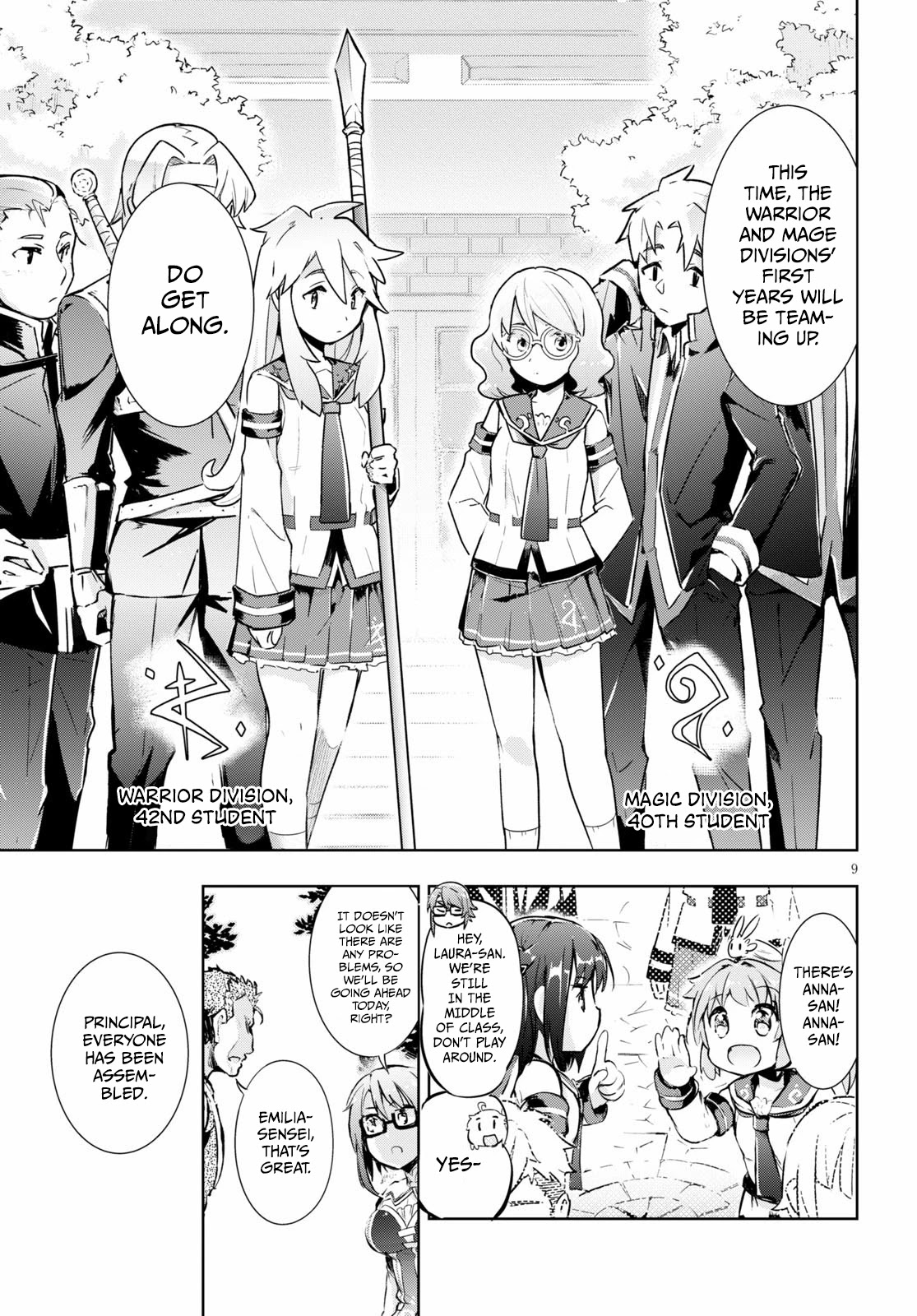 Kenshi o Mezashite Nyūgaku Shitanoni Mahō Tekisei 9999 Nandesukedo!? Chapter 30 page 10 - Chapter 30