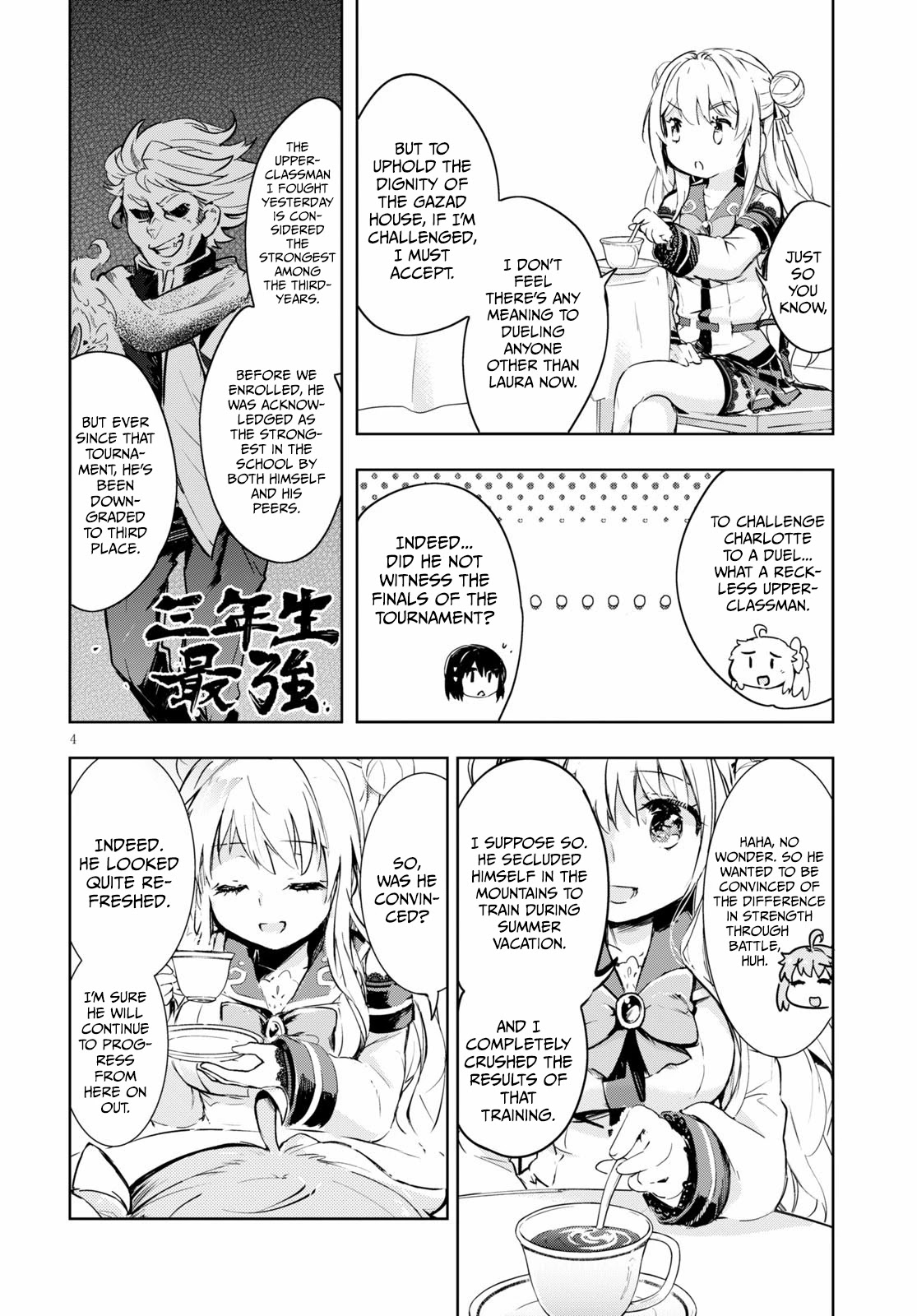 Kenshi o Mezashite Nyūgaku Shitanoni Mahō Tekisei 9999 Nandesukedo!? Chapter 30 page 5 - Chapter 30