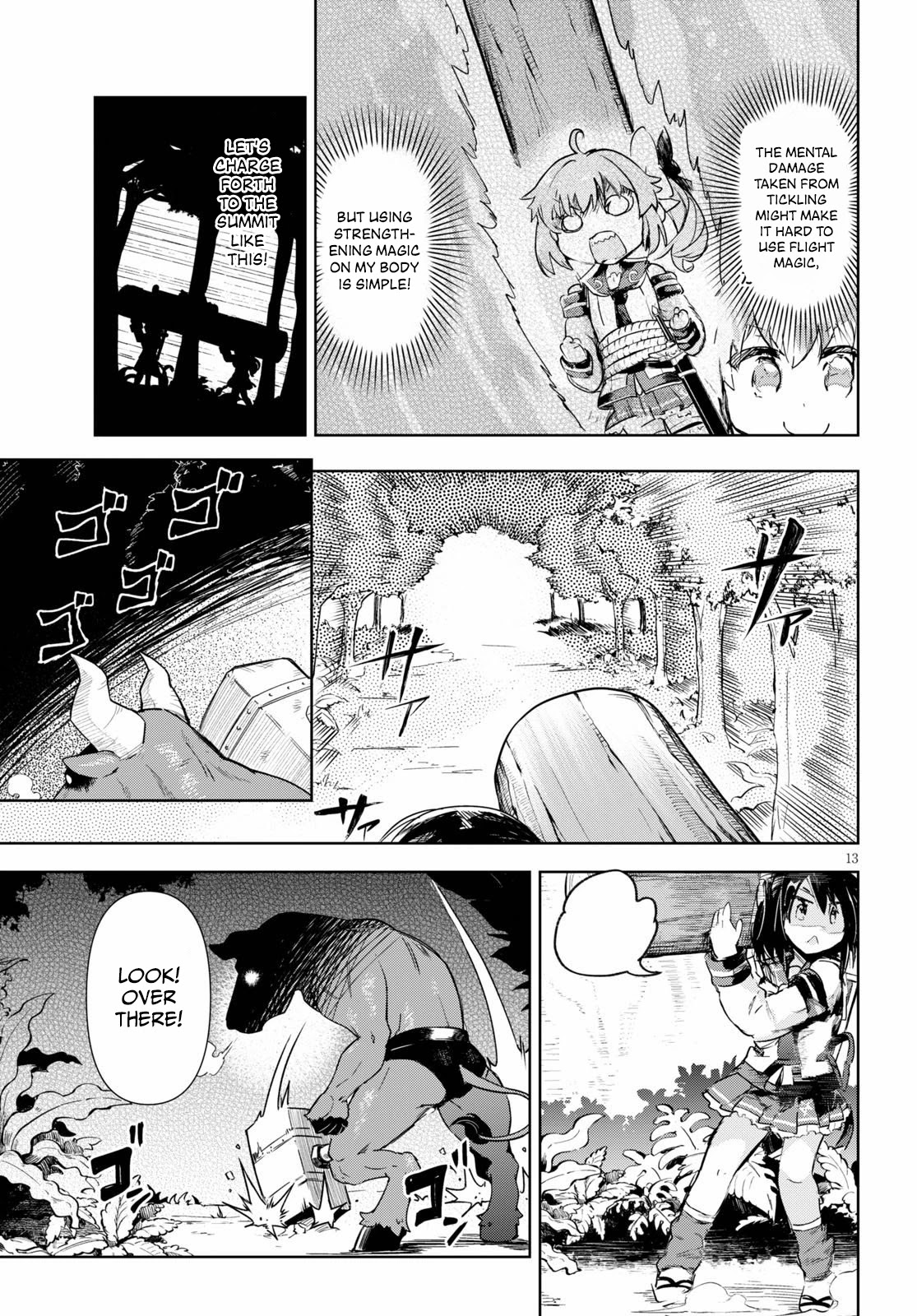 Kenshi o Mezashite Nyūgaku Shitanoni Mahō Tekisei 9999 Nandesukedo!? Chapter 31 page 13 - Chapter 31