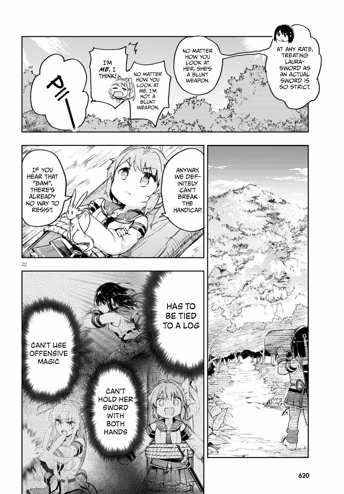 Kenshi o Mezashite Nyūgaku Shitanoni Mahō Tekisei 9999 Nandesukedo!? Chapter 31 page 22 - Chapter 31