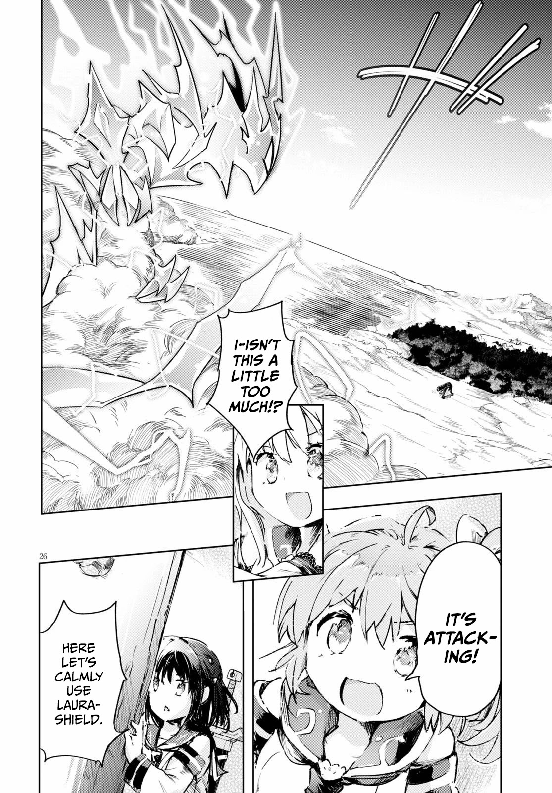 Kenshi o Mezashite Nyūgaku Shitanoni Mahō Tekisei 9999 Nandesukedo!? Chapter 31 page 26 - Chapter 31