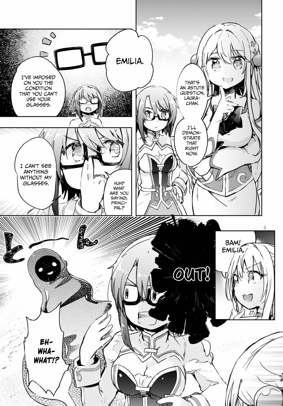 Kenshi o Mezashite Nyūgaku Shitanoni Mahō Tekisei 9999 Nandesukedo!? Chapter 31 page 3 - Chapter 31