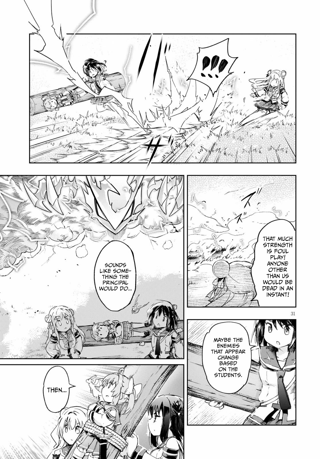 Kenshi o Mezashite Nyūgaku Shitanoni Mahō Tekisei 9999 Nandesukedo!? Chapter 31 page 31 - Chapter 31