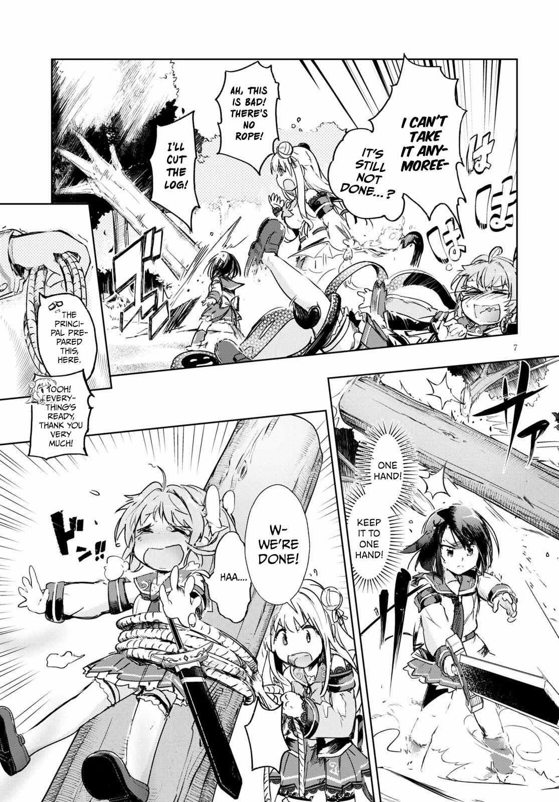 Kenshi o Mezashite Nyūgaku Shitanoni Mahō Tekisei 9999 Nandesukedo!? Chapter 31 page 7 - Chapter 31
