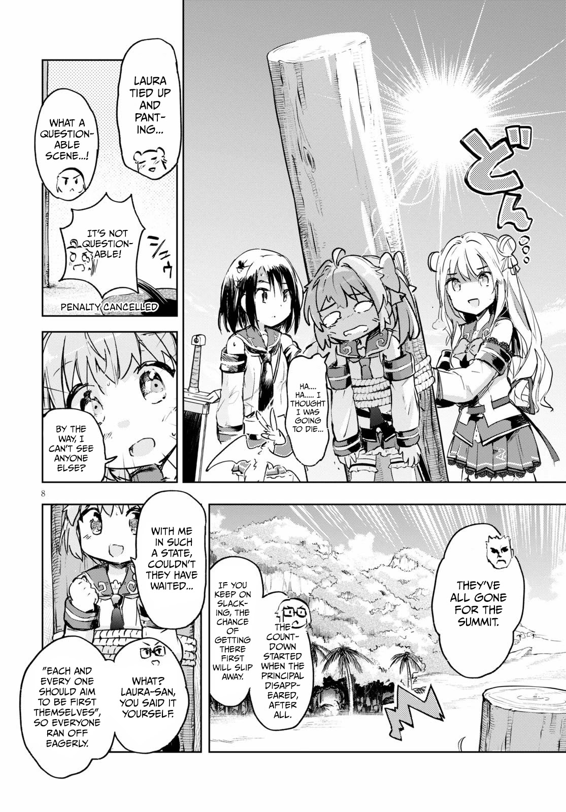 Kenshi o Mezashite Nyūgaku Shitanoni Mahō Tekisei 9999 Nandesukedo!? Chapter 31 page 8 - Chapter 31