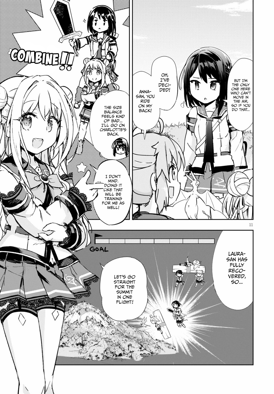 Kenshi o Mezashite Nyūgaku Shitanoni Mahō Tekisei 9999 Nandesukedo!? Chapter 32 page 11 - Chapter 32: I want to become stronger!