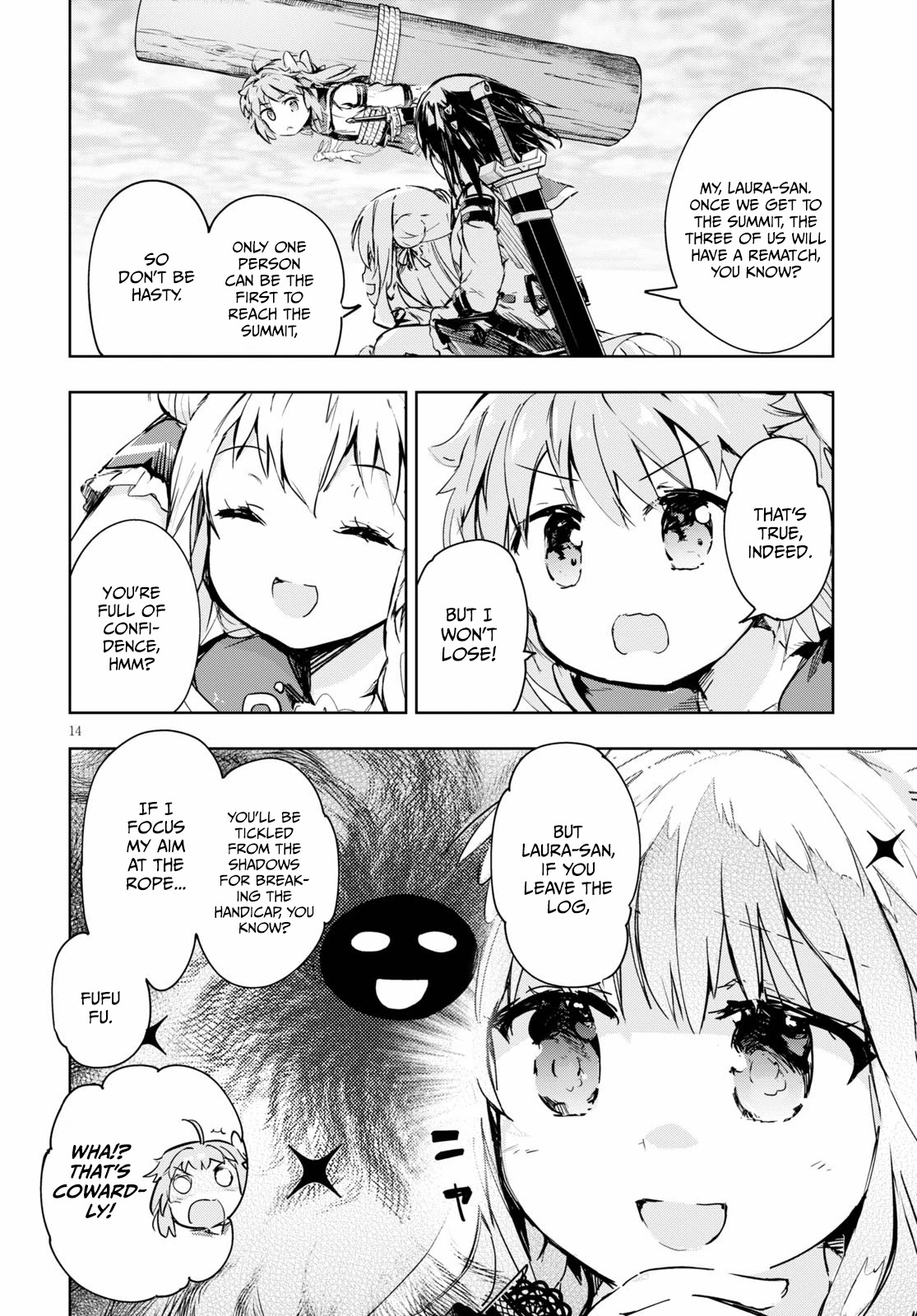 Kenshi o Mezashite Nyūgaku Shitanoni Mahō Tekisei 9999 Nandesukedo!? Chapter 32 page 14 - Chapter 32: I want to become stronger!