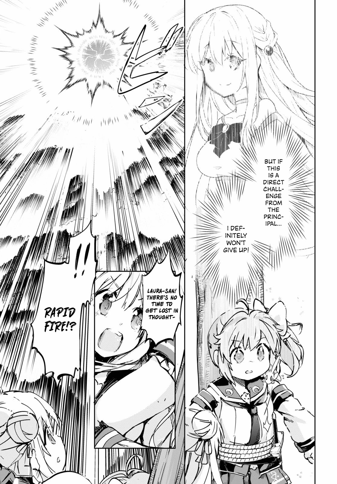 Kenshi o Mezashite Nyūgaku Shitanoni Mahō Tekisei 9999 Nandesukedo!? Chapter 32 page 21 - Chapter 32: I want to become stronger!
