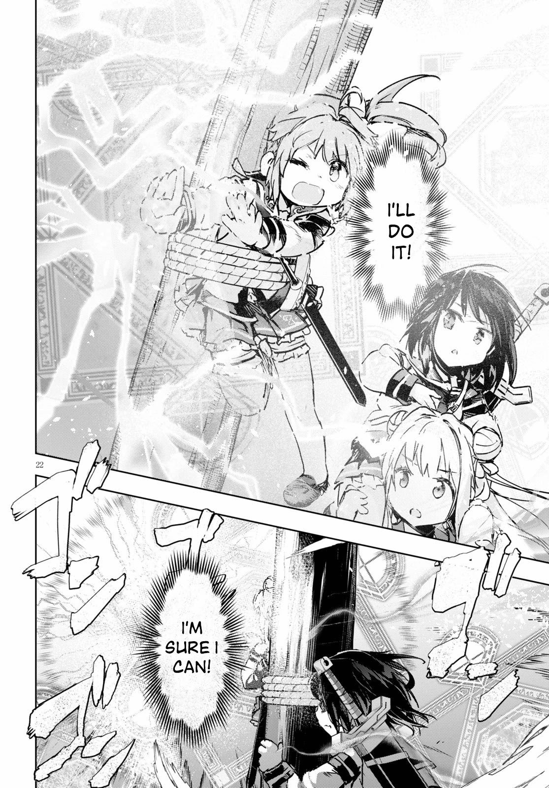 Kenshi o Mezashite Nyūgaku Shitanoni Mahō Tekisei 9999 Nandesukedo!? Chapter 32 page 22 - Chapter 32: I want to become stronger!
