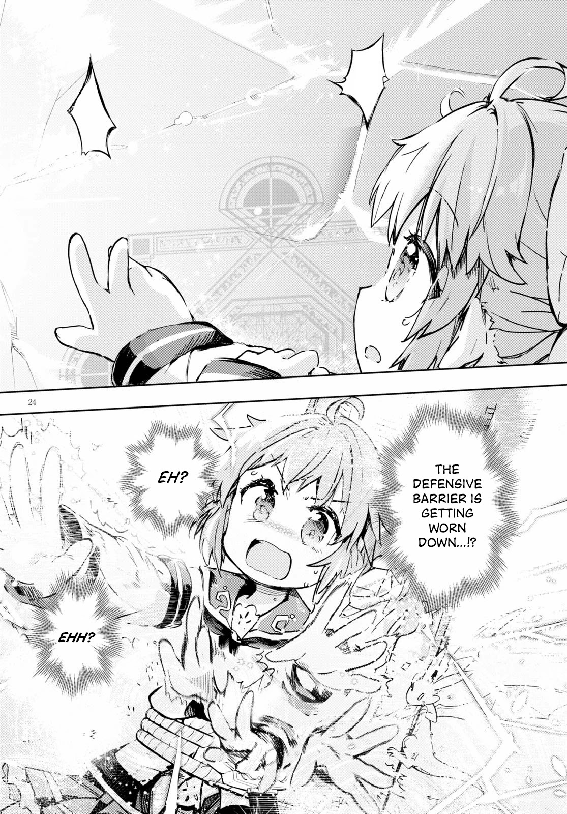 Kenshi o Mezashite Nyūgaku Shitanoni Mahō Tekisei 9999 Nandesukedo!? Chapter 32 page 24 - Chapter 32: I want to become stronger!