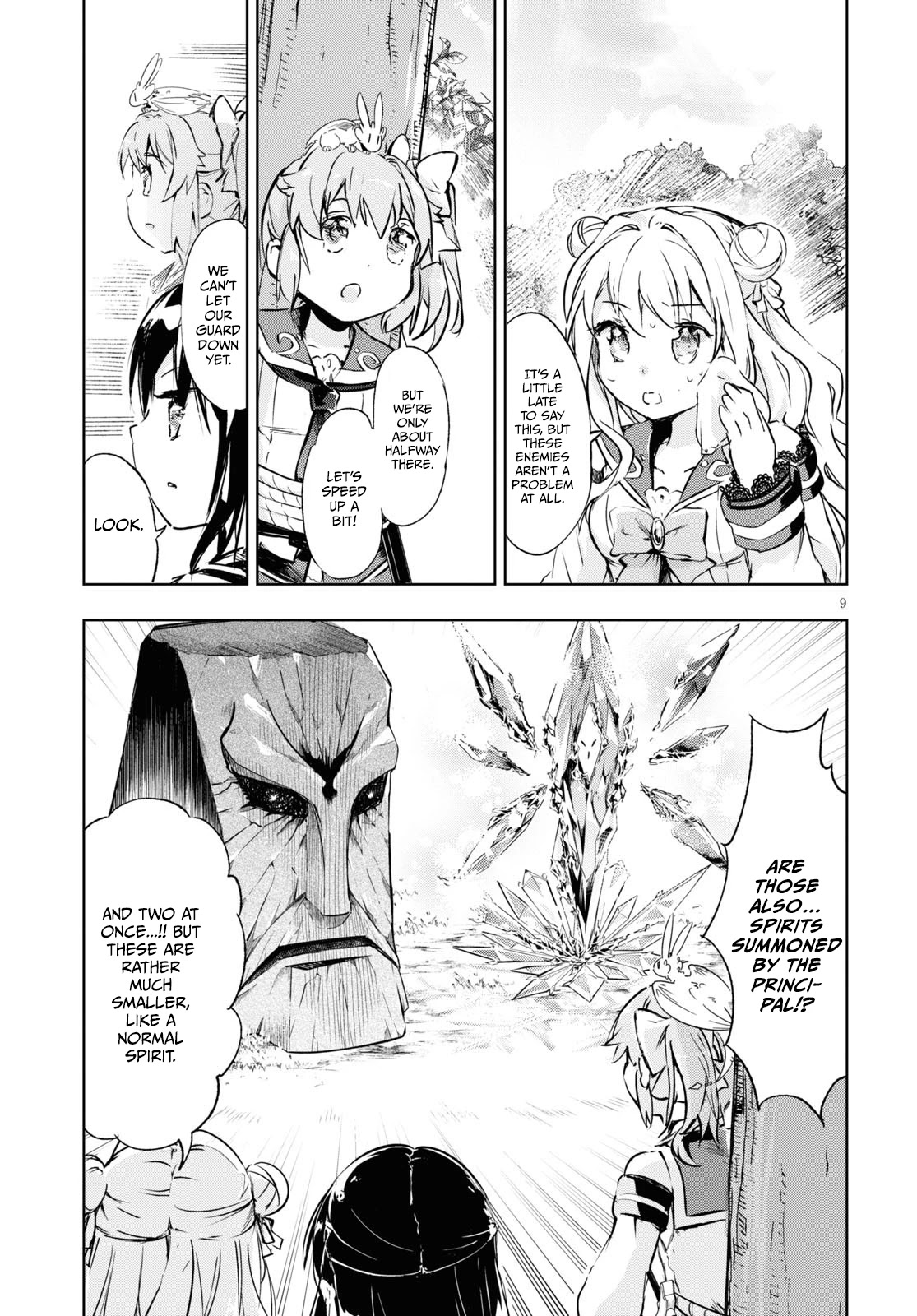 Kenshi o Mezashite Nyūgaku Shitanoni Mahō Tekisei 9999 Nandesukedo!? Chapter 33 page 10 - Chapter 33: New Techniques! Straight to the goal!