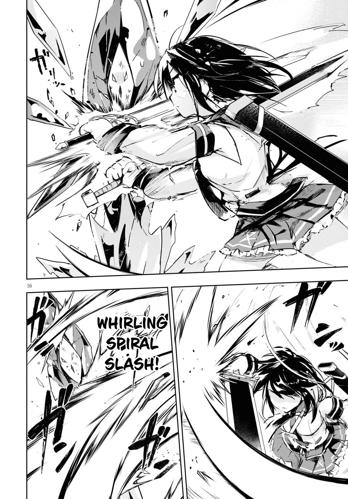 Kenshi o Mezashite Nyūgaku Shitanoni Mahō Tekisei 9999 Nandesukedo!? Chapter 33 page 17 - Chapter 33: New Techniques! Straight to the goal!