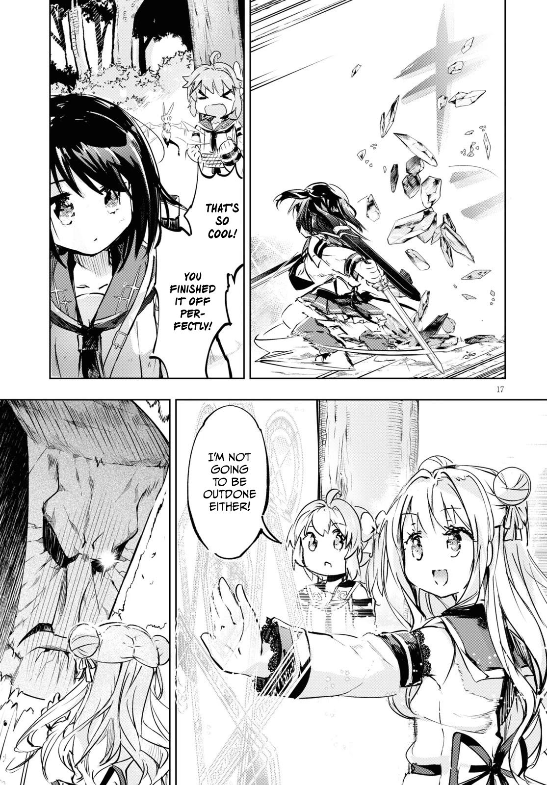 Kenshi o Mezashite Nyūgaku Shitanoni Mahō Tekisei 9999 Nandesukedo!? Chapter 33 page 18 - Chapter 33: New Techniques! Straight to the goal!
