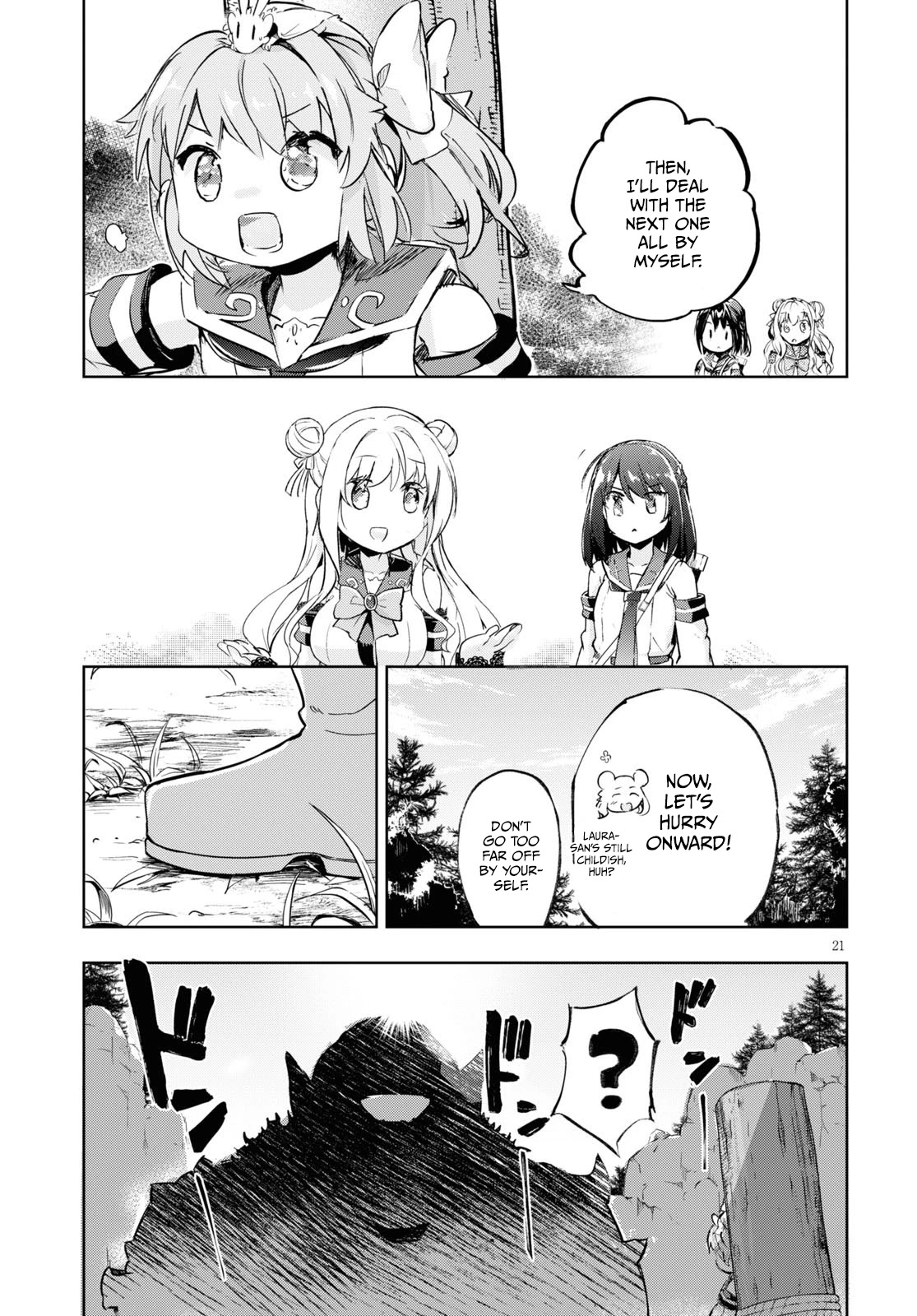 Kenshi o Mezashite Nyūgaku Shitanoni Mahō Tekisei 9999 Nandesukedo!? Chapter 33 page 22 - Chapter 33: New Techniques! Straight to the goal!