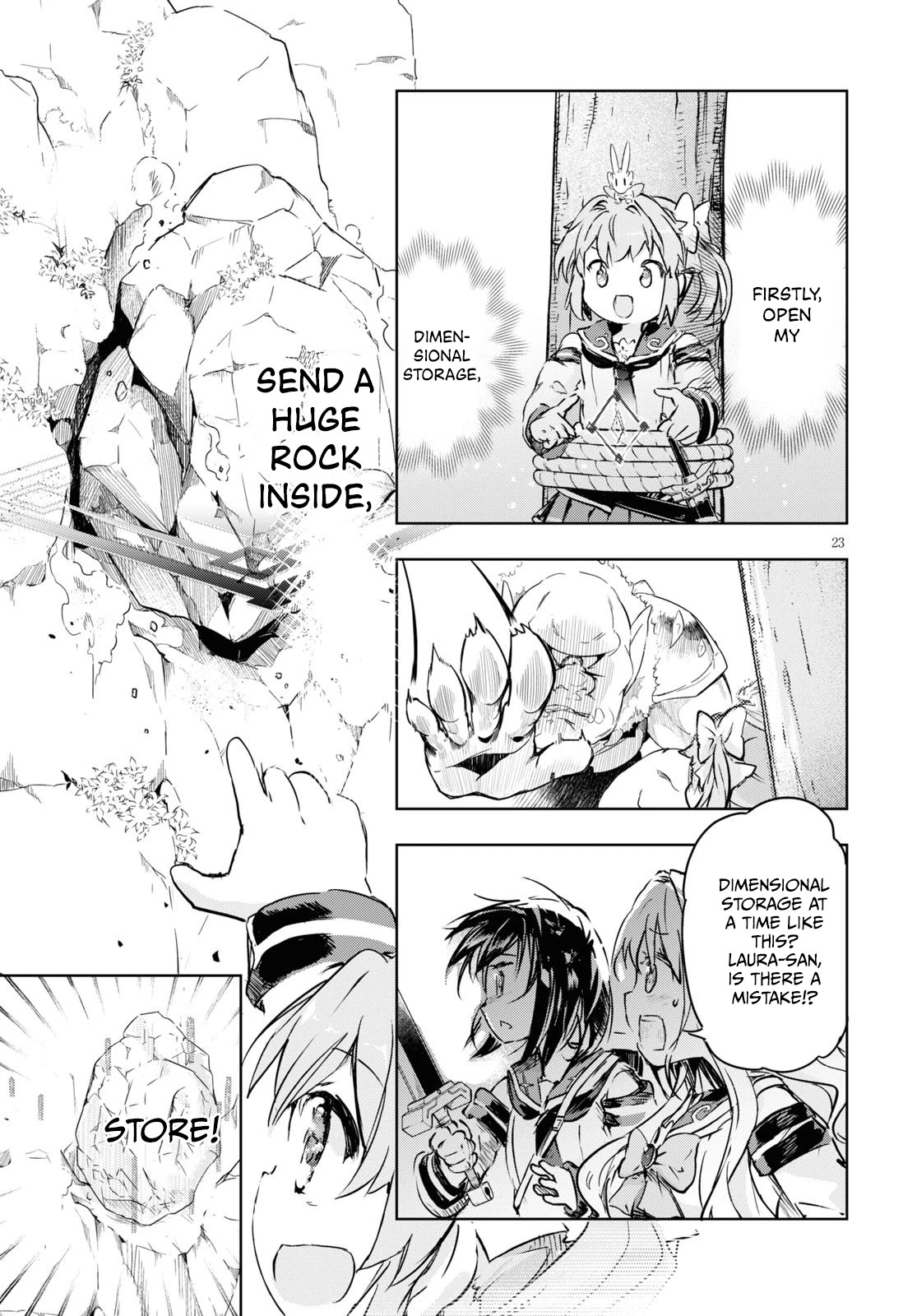 Kenshi o Mezashite Nyūgaku Shitanoni Mahō Tekisei 9999 Nandesukedo!? Chapter 33 page 24 - Chapter 33: New Techniques! Straight to the goal!