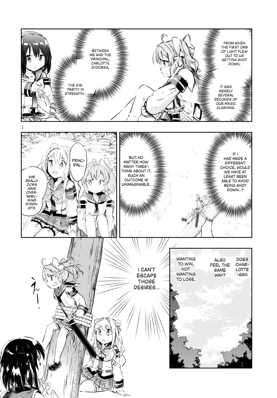 Kenshi o Mezashite Nyūgaku Shitanoni Mahō Tekisei 9999 Nandesukedo!? Chapter 33 page 3 - Chapter 33: New Techniques! Straight to the goal!