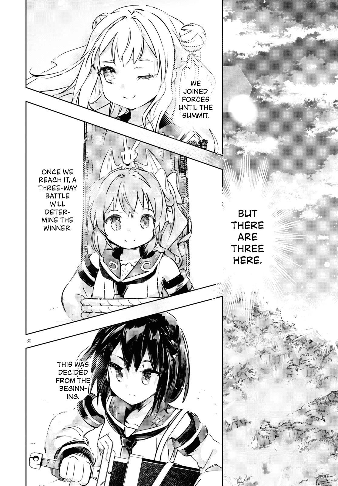 Kenshi o Mezashite Nyūgaku Shitanoni Mahō Tekisei 9999 Nandesukedo!? Chapter 33 page 31 - Chapter 33: New Techniques! Straight to the goal!