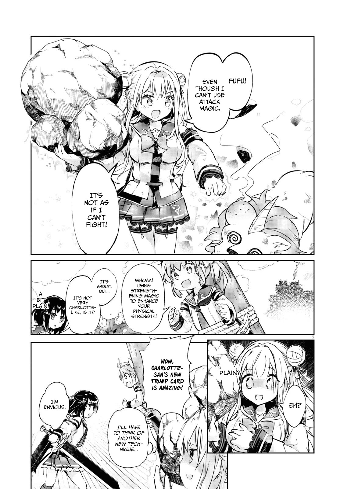 Kenshi o Mezashite Nyūgaku Shitanoni Mahō Tekisei 9999 Nandesukedo!? Chapter 33 page 8 - Chapter 33: New Techniques! Straight to the goal!