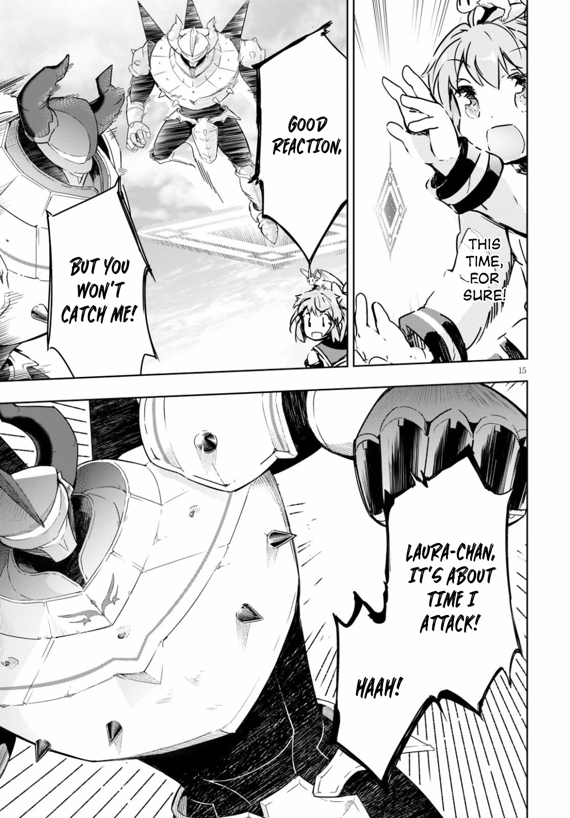 Kenshi o Mezashite Nyūgaku Shitanoni Mahō Tekisei 9999 Nandesukedo!? Chapter 34 page 14 - Chapter 34: The Decisive Battle! VS "The Great Sage"!?