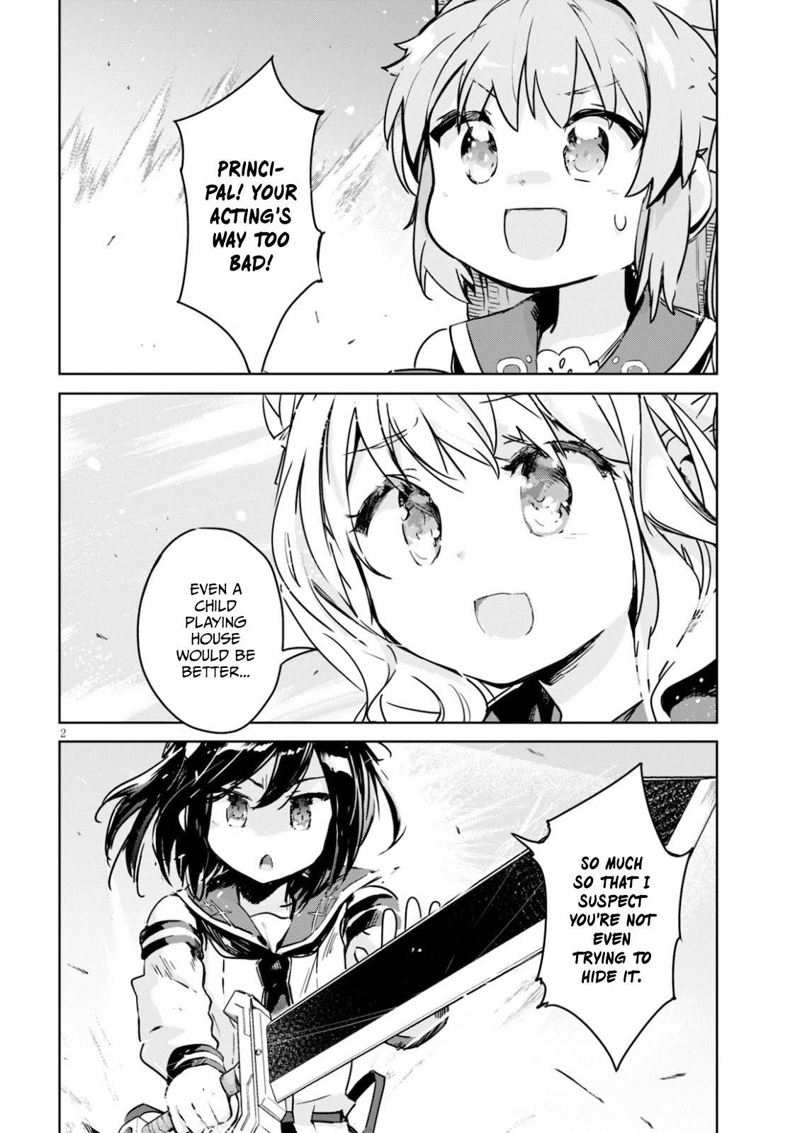 Kenshi o Mezashite Nyūgaku Shitanoni Mahō Tekisei 9999 Nandesukedo!? Chapter 34 page 2 - Chapter 34: The Decisive Battle! VS "The Great Sage"!?