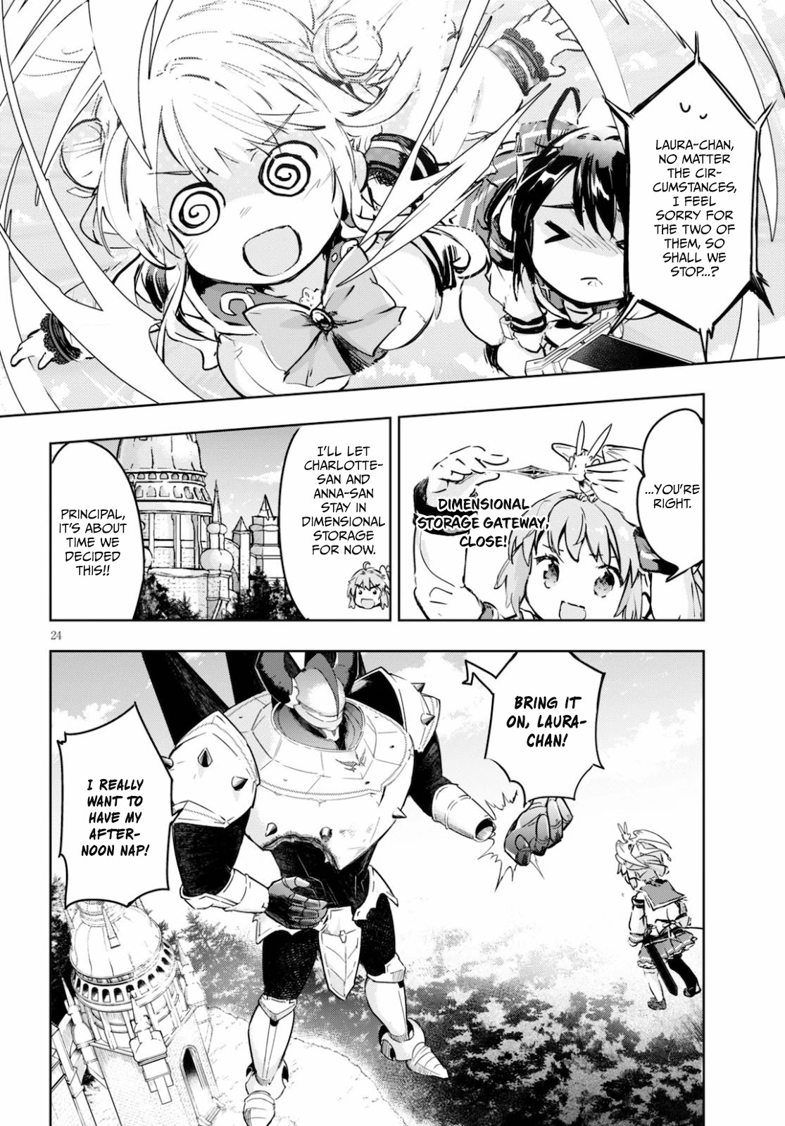 Kenshi o Mezashite Nyūgaku Shitanoni Mahō Tekisei 9999 Nandesukedo!? Chapter 34 page 23 - Chapter 34: The Decisive Battle! VS "The Great Sage"!?