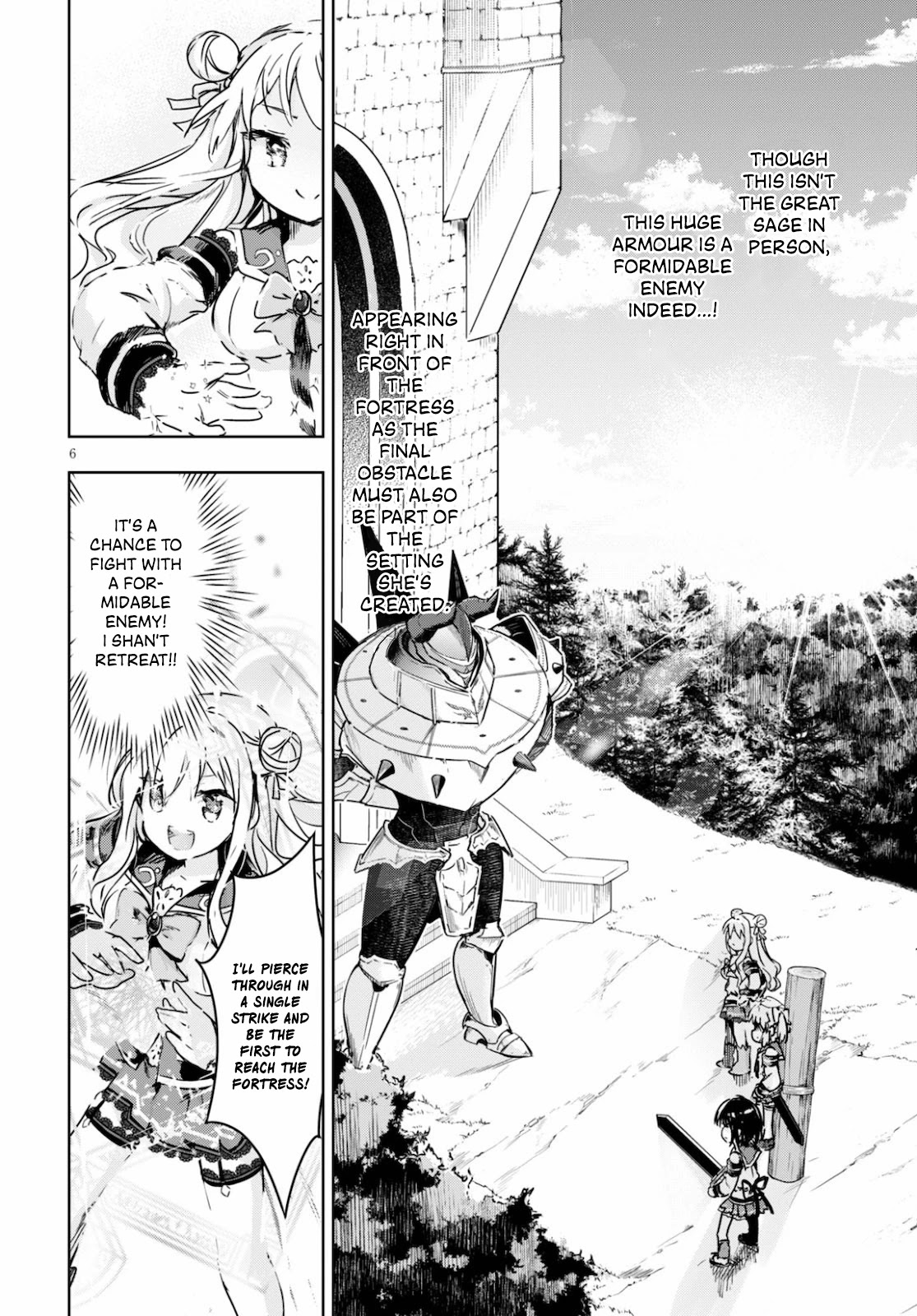 Kenshi o Mezashite Nyūgaku Shitanoni Mahō Tekisei 9999 Nandesukedo!? Chapter 34 page 5 - Chapter 34: The Decisive Battle! VS "The Great Sage"!?