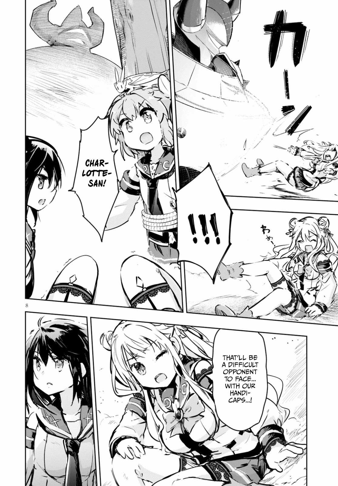 Kenshi o Mezashite Nyūgaku Shitanoni Mahō Tekisei 9999 Nandesukedo!? Chapter 34 page 7 - Chapter 34: The Decisive Battle! VS "The Great Sage"!?