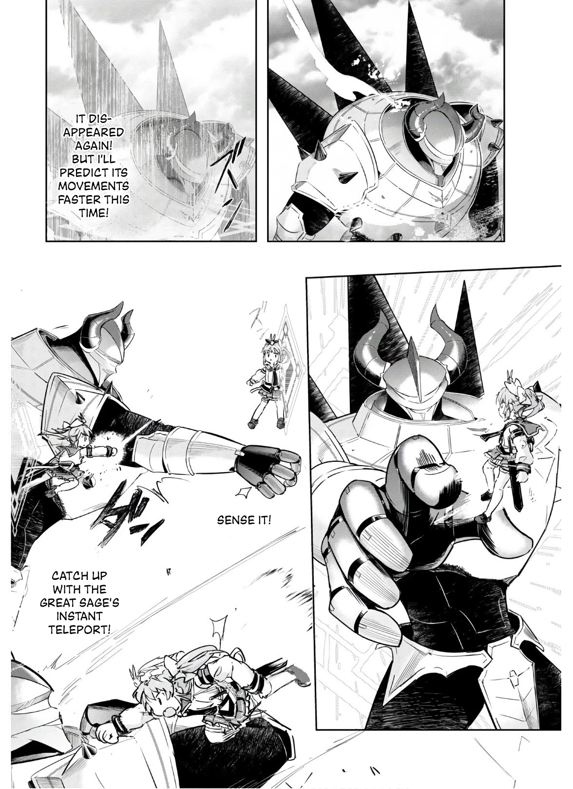 Kenshi o Mezashite Nyūgaku Shitanoni Mahō Tekisei 9999 Nandesukedo!? Chapter 35 page 14 - Chapter 35: The conclusion, with the Great Sage
