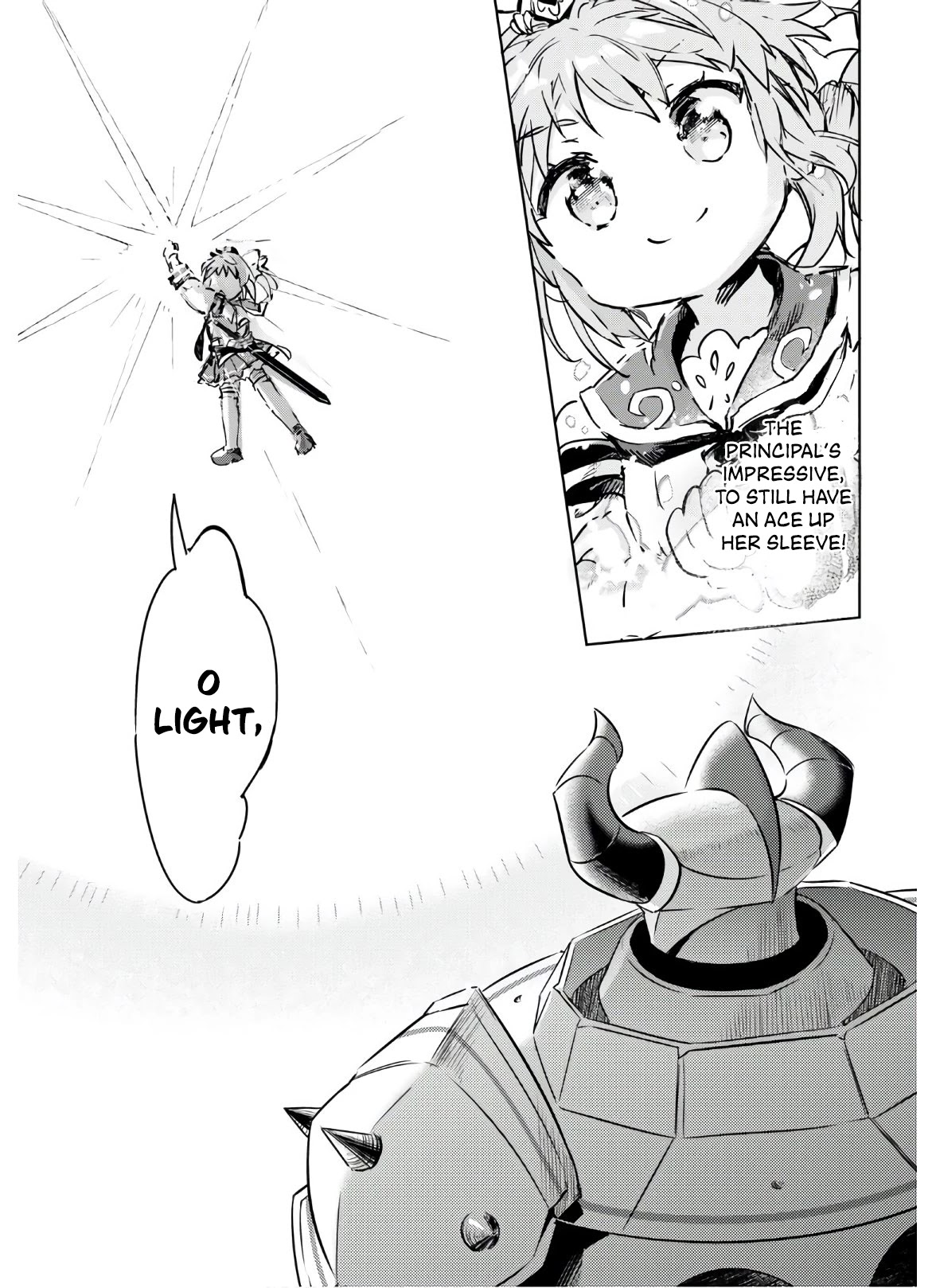 Kenshi o Mezashite Nyūgaku Shitanoni Mahō Tekisei 9999 Nandesukedo!? Chapter 35 page 19 - Chapter 35: The conclusion, with the Great Sage