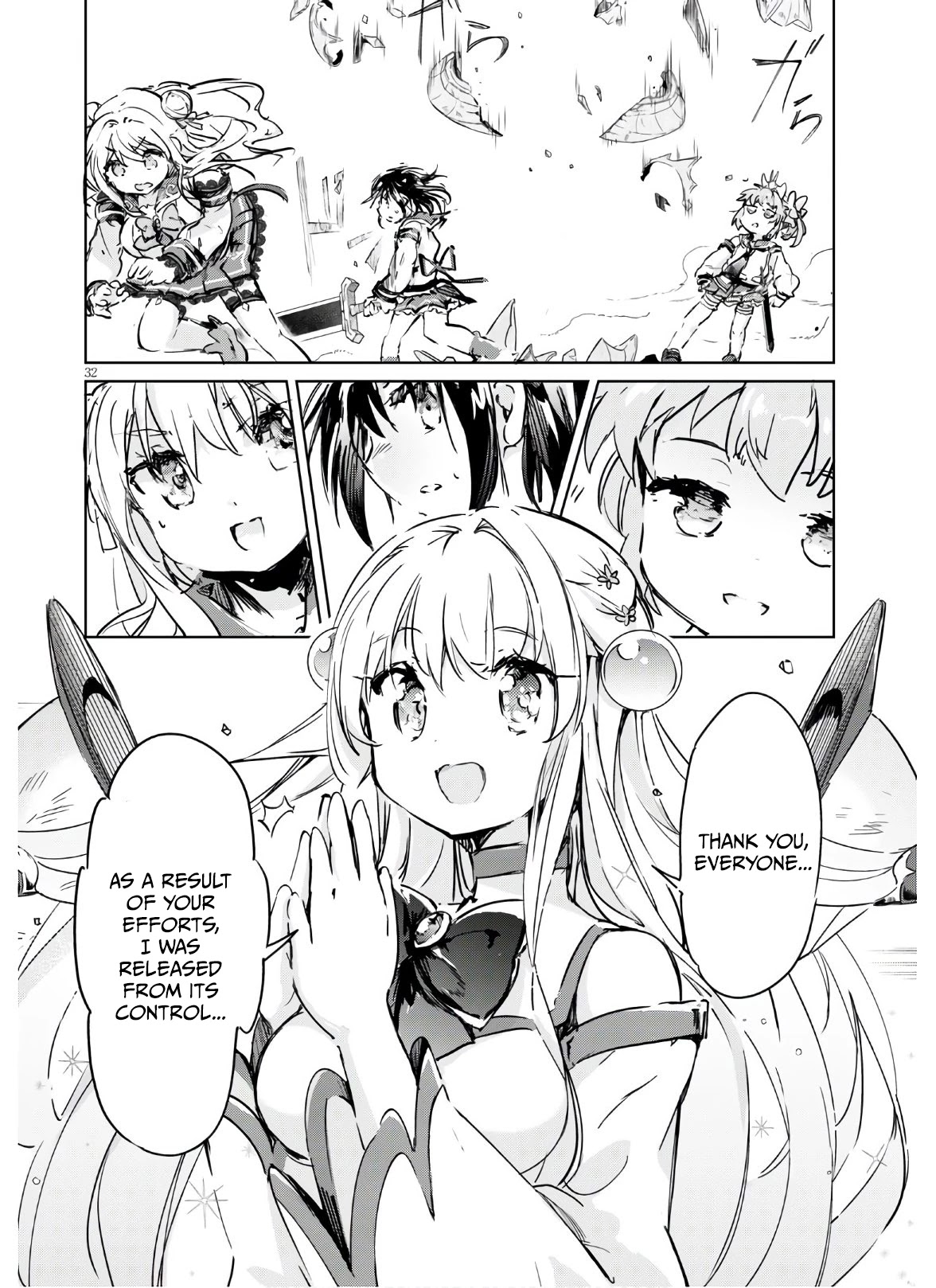 Kenshi o Mezashite Nyūgaku Shitanoni Mahō Tekisei 9999 Nandesukedo!? Chapter 35 page 32 - Chapter 35: The conclusion, with the Great Sage