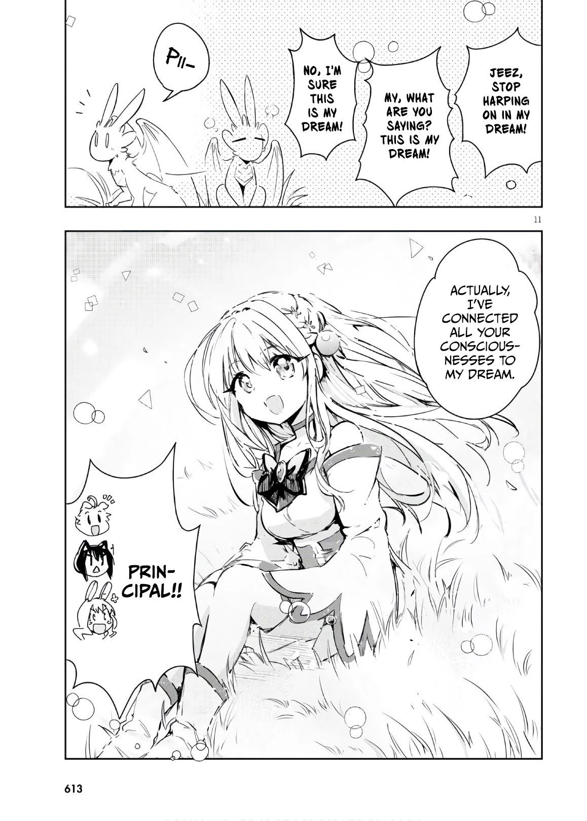 Kenshi o Mezashite Nyūgaku Shitanoni Mahō Tekisei 9999 Nandesukedo!? Chapter 36 page 11 - Chapter 36: The Principal's Reward