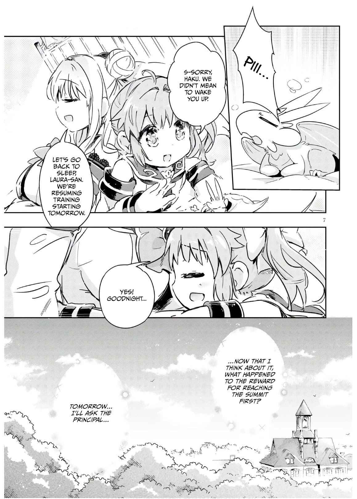 Kenshi o Mezashite Nyūgaku Shitanoni Mahō Tekisei 9999 Nandesukedo!? Chapter 36 page 7 - Chapter 36: The Principal's Reward