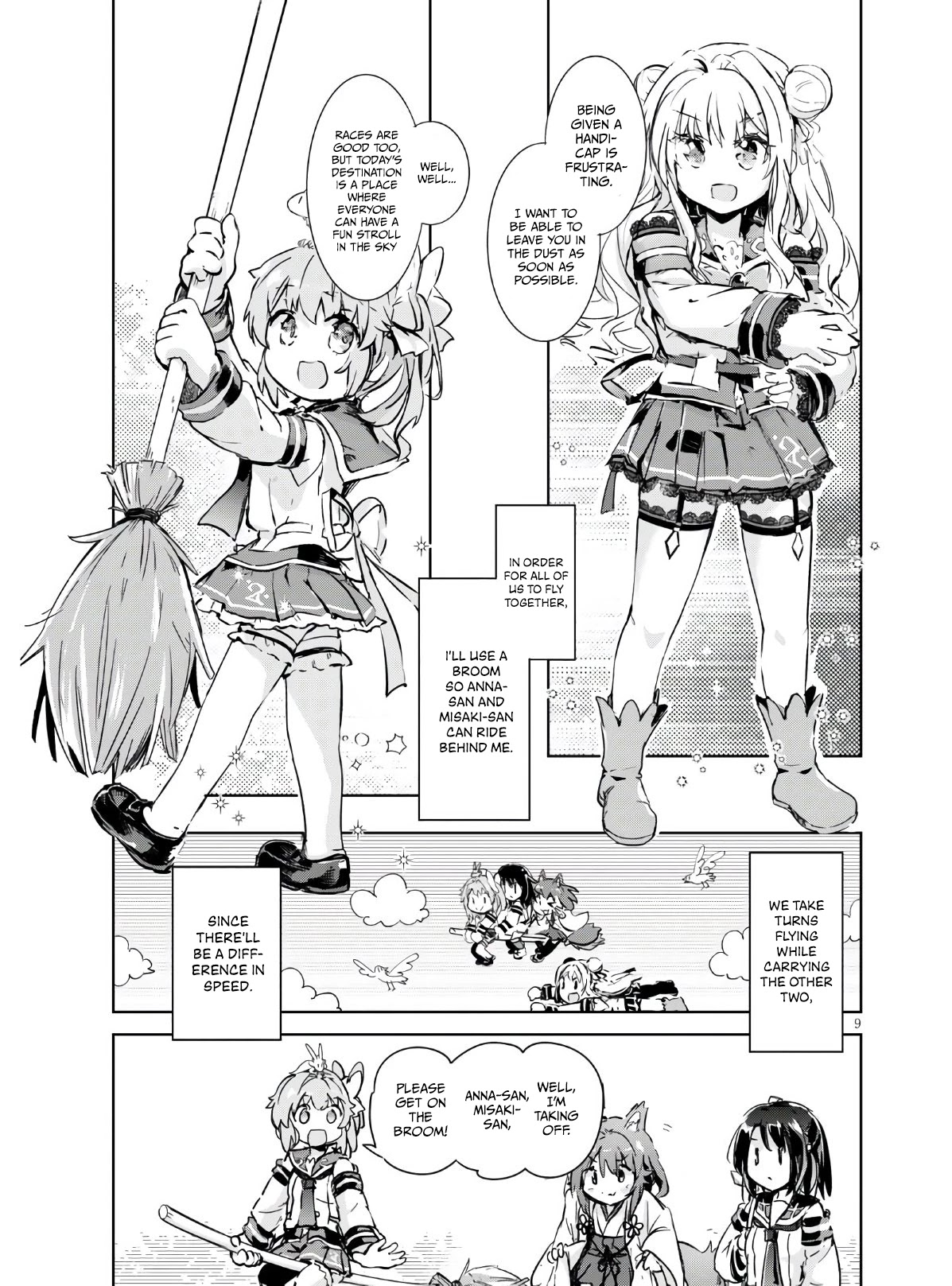 Kenshi o Mezashite Nyūgaku Shitanoni Mahō Tekisei 9999 Nandesukedo!? Chapter 37 page 10 - Chapter 37: A leisurely stroll in the sky after school!