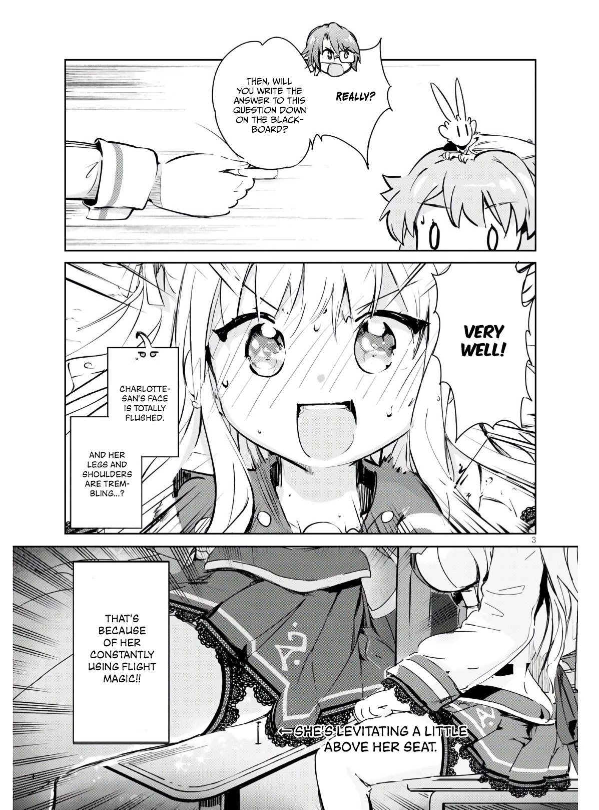 Kenshi o Mezashite Nyūgaku Shitanoni Mahō Tekisei 9999 Nandesukedo!? Chapter 37 page 4 - Chapter 37: A leisurely stroll in the sky after school!